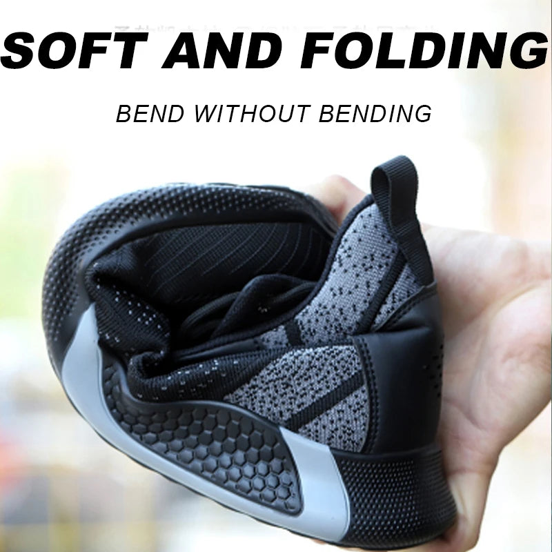 أحذية أمان عالية الجودة للرجال غير قابلة للتدمير