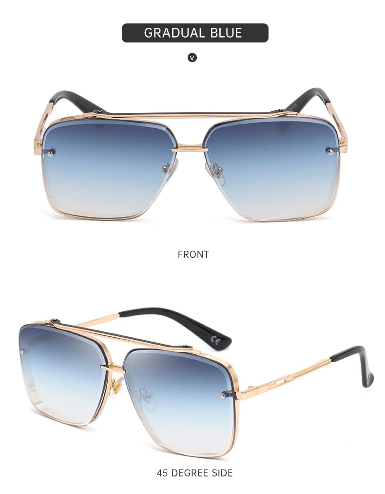 Oversized Square Sunglasses