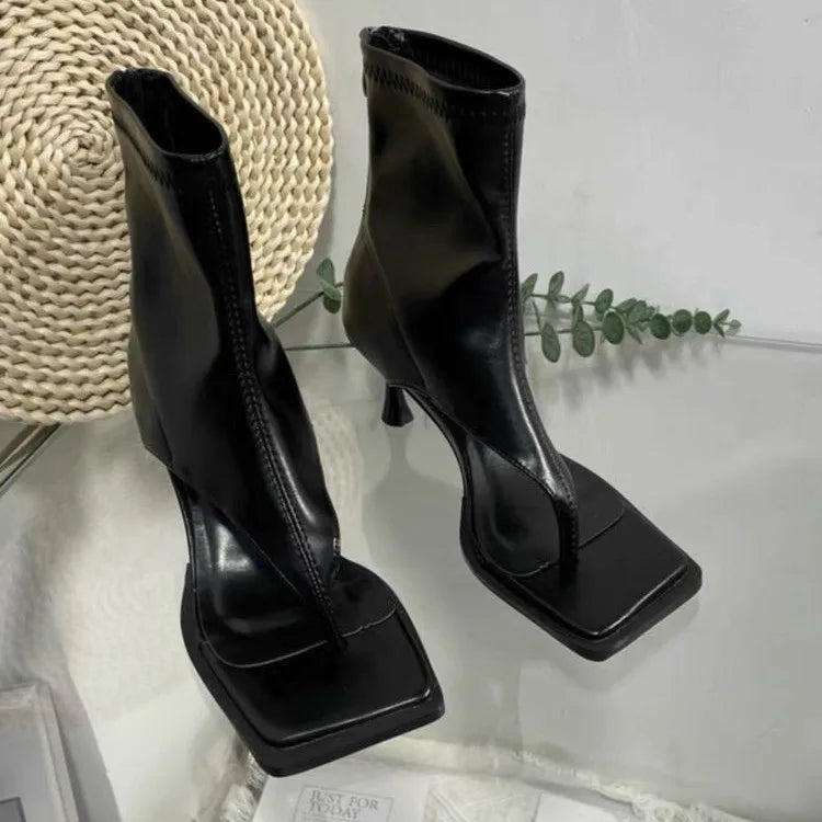 Women’s Herringbone Toe High Heel Sandals