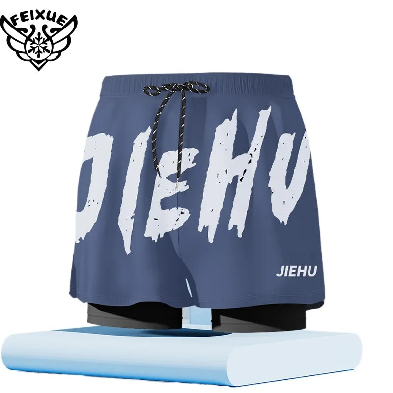 شورت سباحة رجالي للشاطئ بمقاسات كبيرة