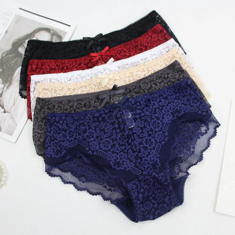 Women Plus Lace Bra Set