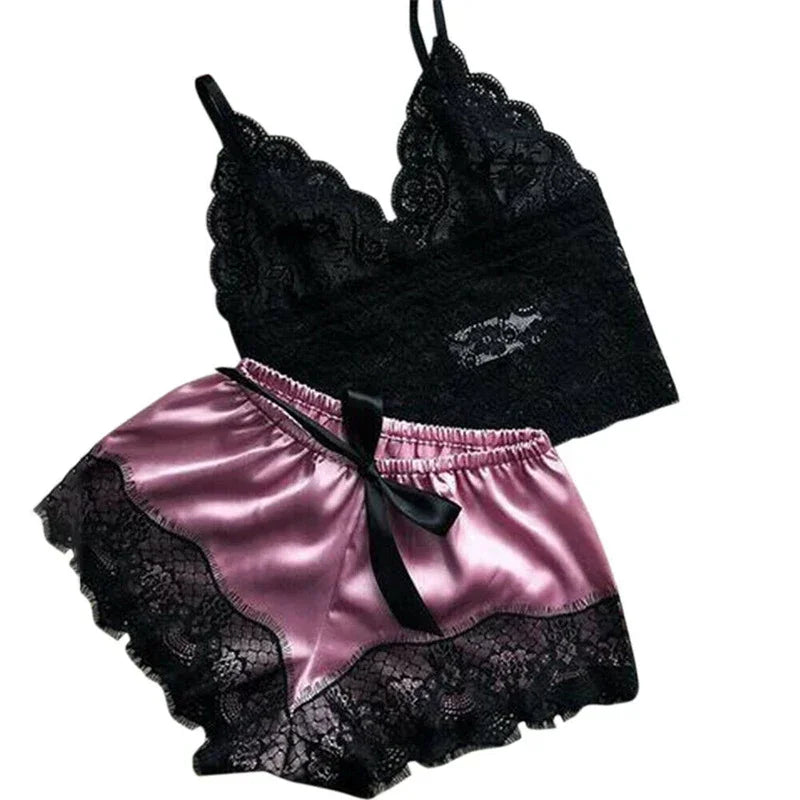 Bella Lace Babydoll Set
