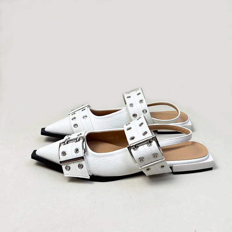 Women’s Designer Pointed Toe Slingback Flats