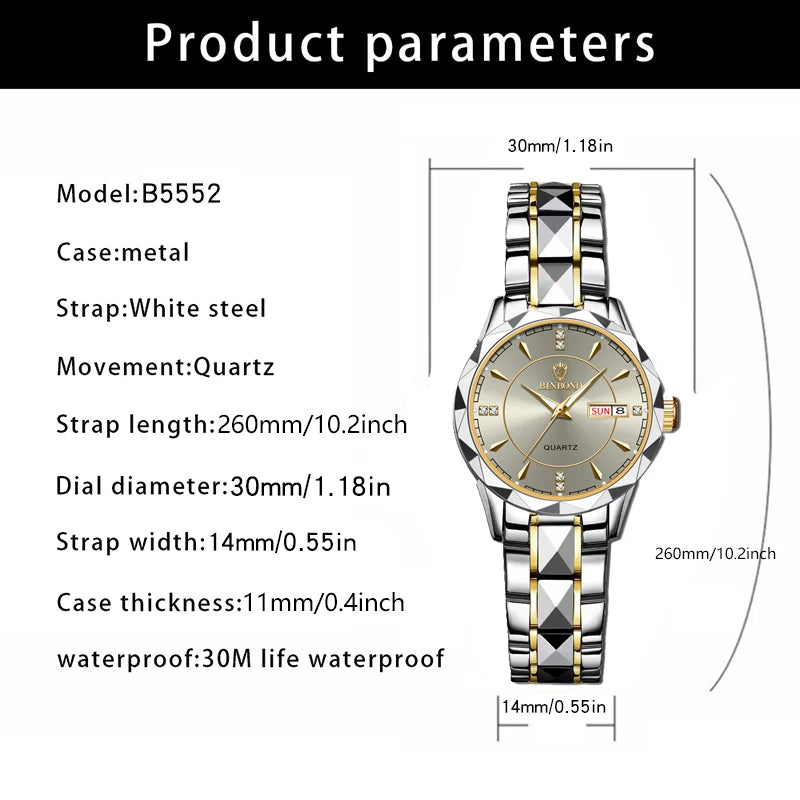 BINBONG Prestige Diamond Watch