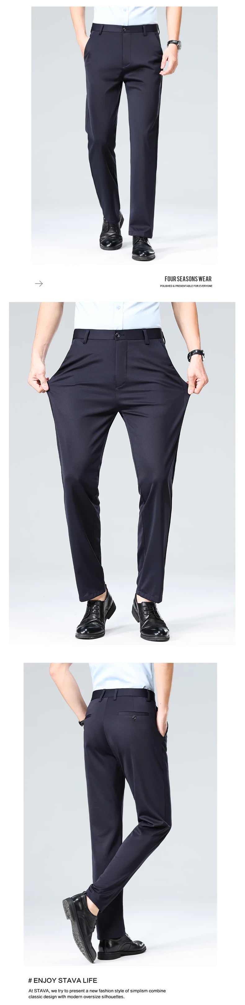 Men Summer Slim Pants