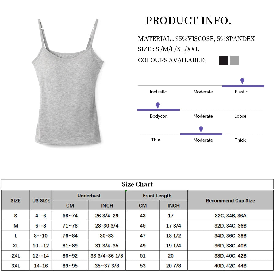 Breathable Yoga Camisole with Chest Pad