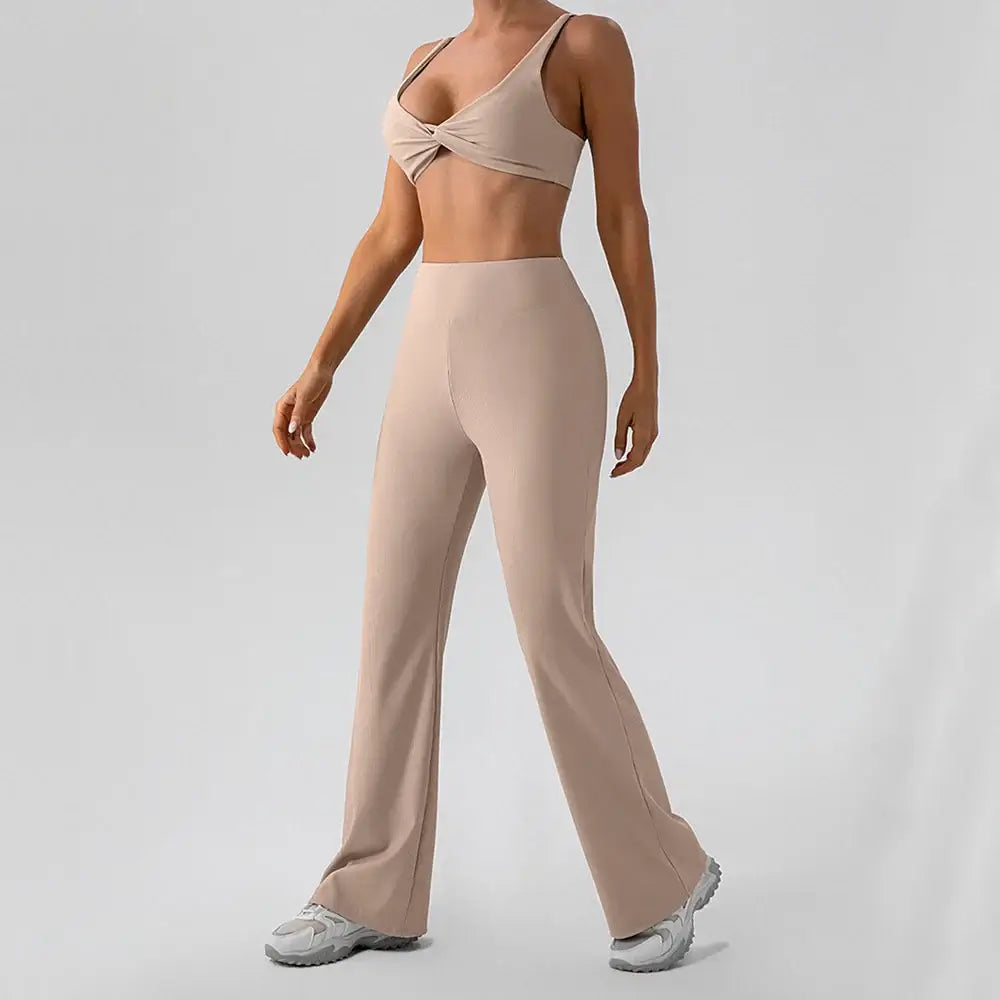 حمالة صدر رياضية نسائية مضلعة وجيدة التهوية