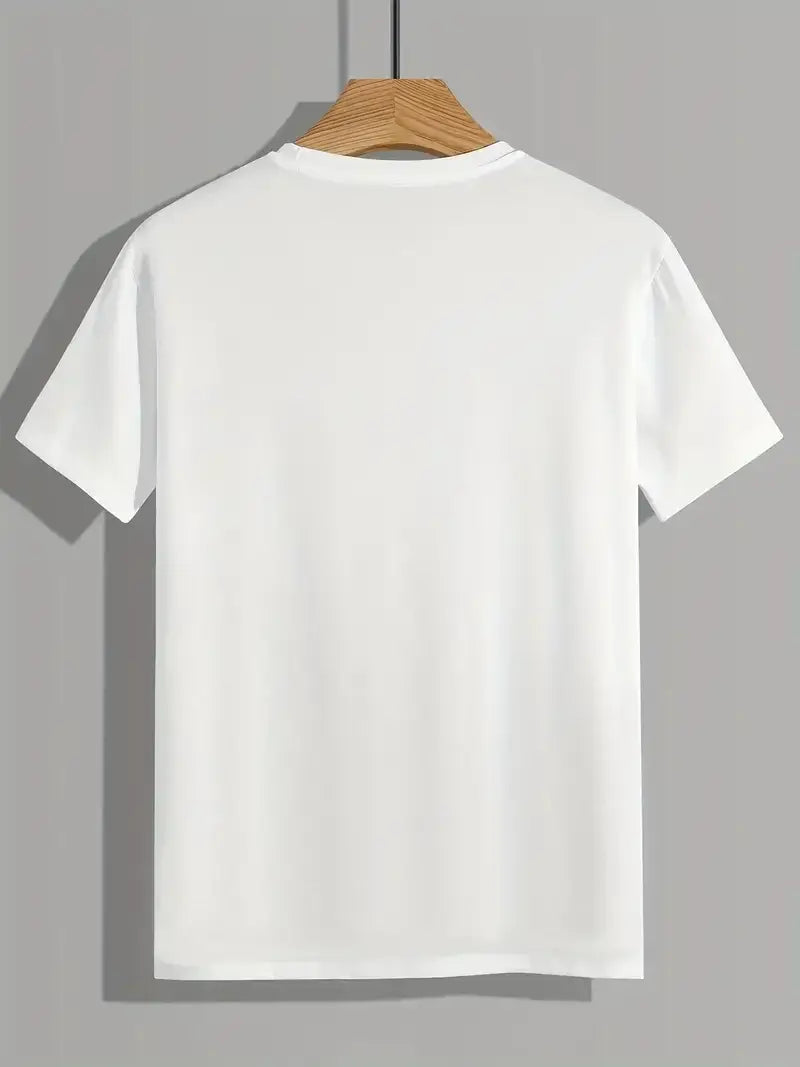 تي شيرت رجالي ثلاثي الأبعاد