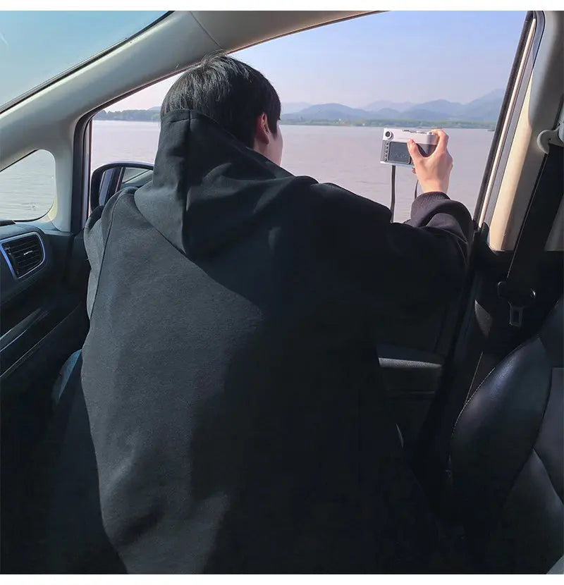 Men's Plus Size Zip Hoodie – Heavy Cotton Blend