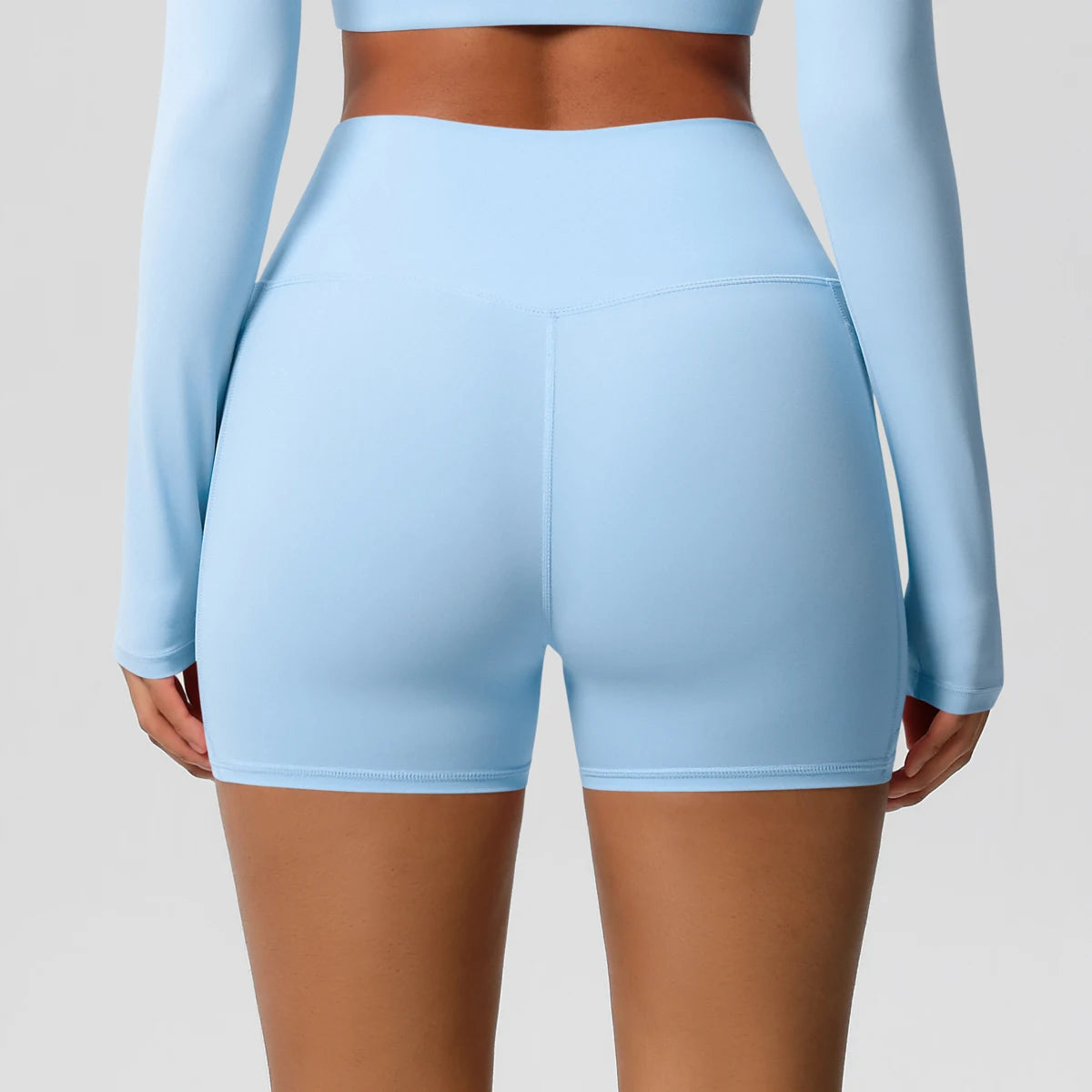 Women's Pocketed Fitness Yoga Shorts