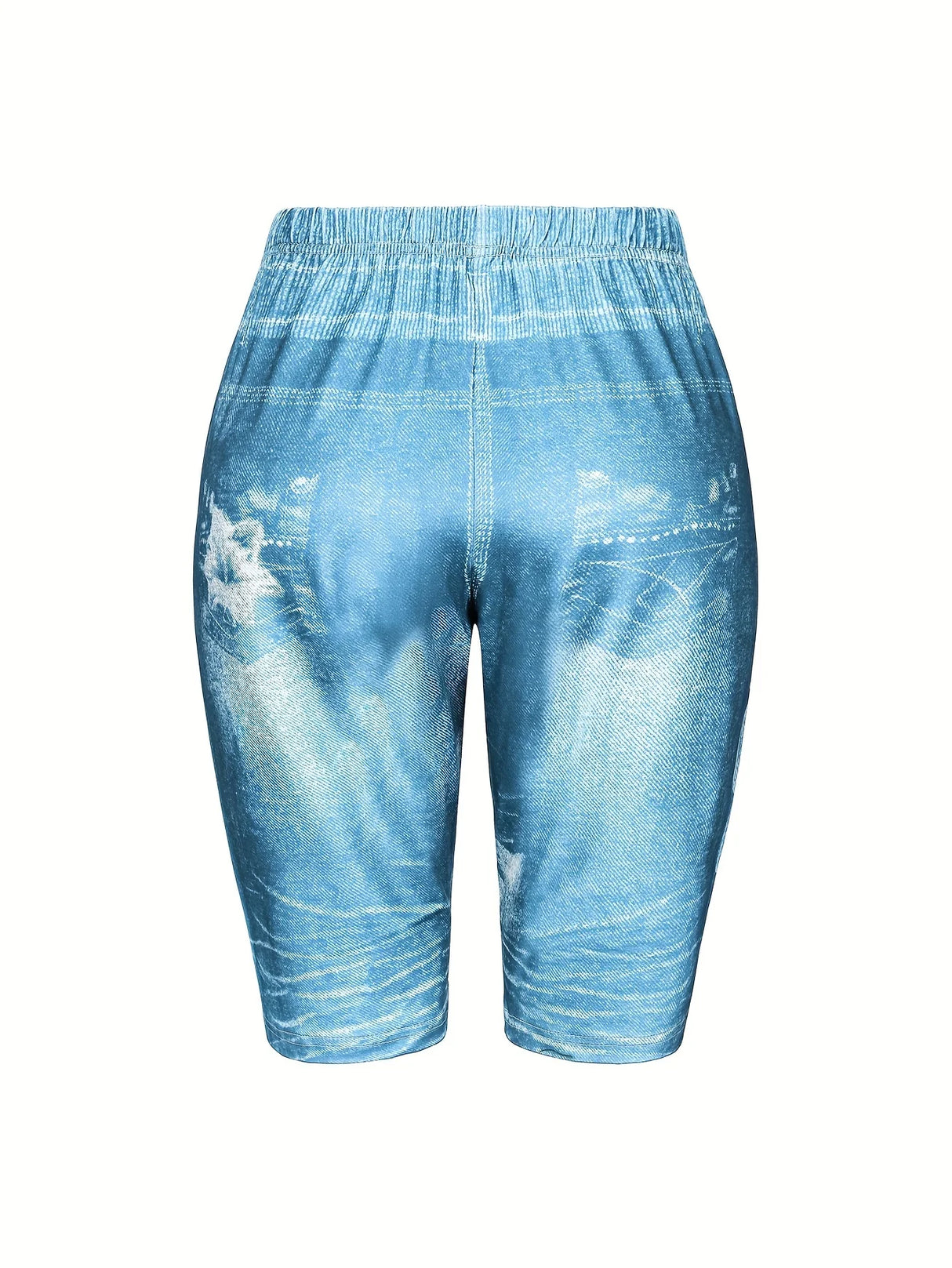 Women's 3-Piece Denim Style Shorts