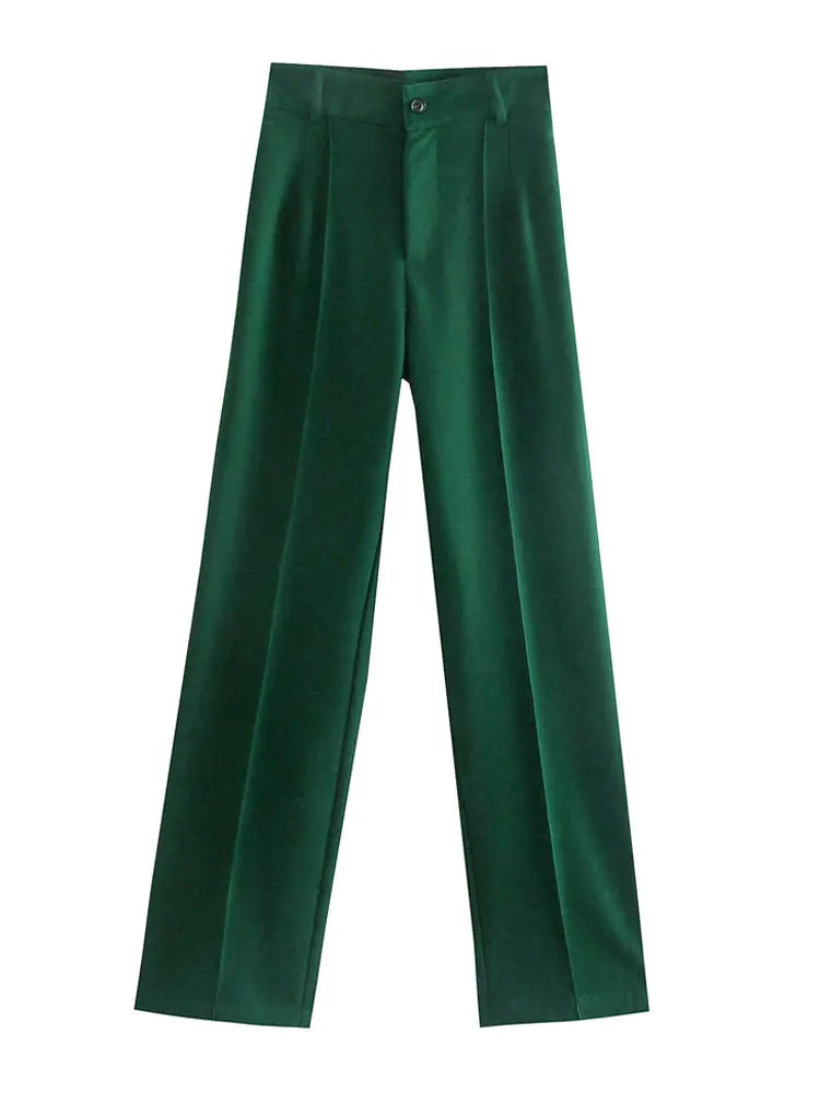 Women Office Straight Pants
