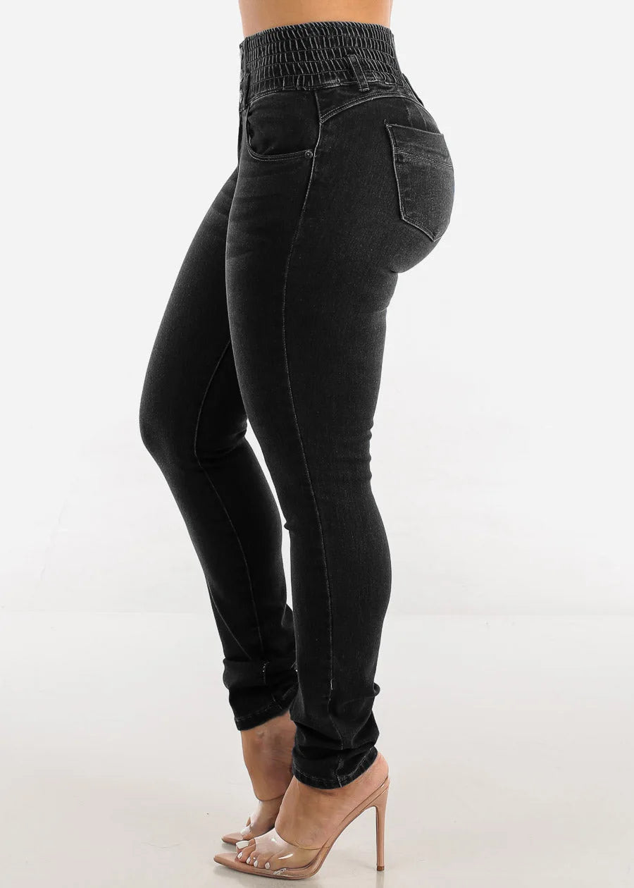 Women Washed Pencil Jeans