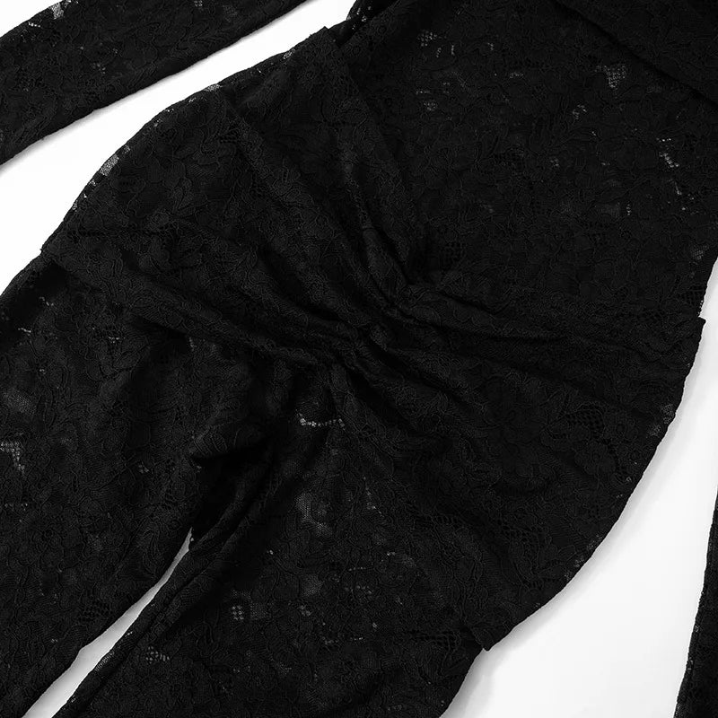 LaceReign™ – جمبسوت شفاف للحفلات (مثير، شفاف وأنيق)