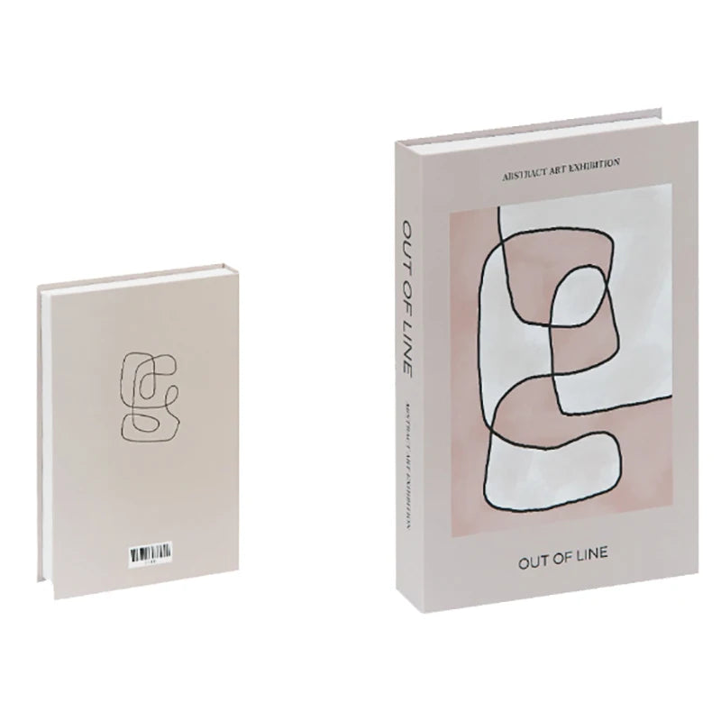 Minimalist Luxury Fake Book Decor