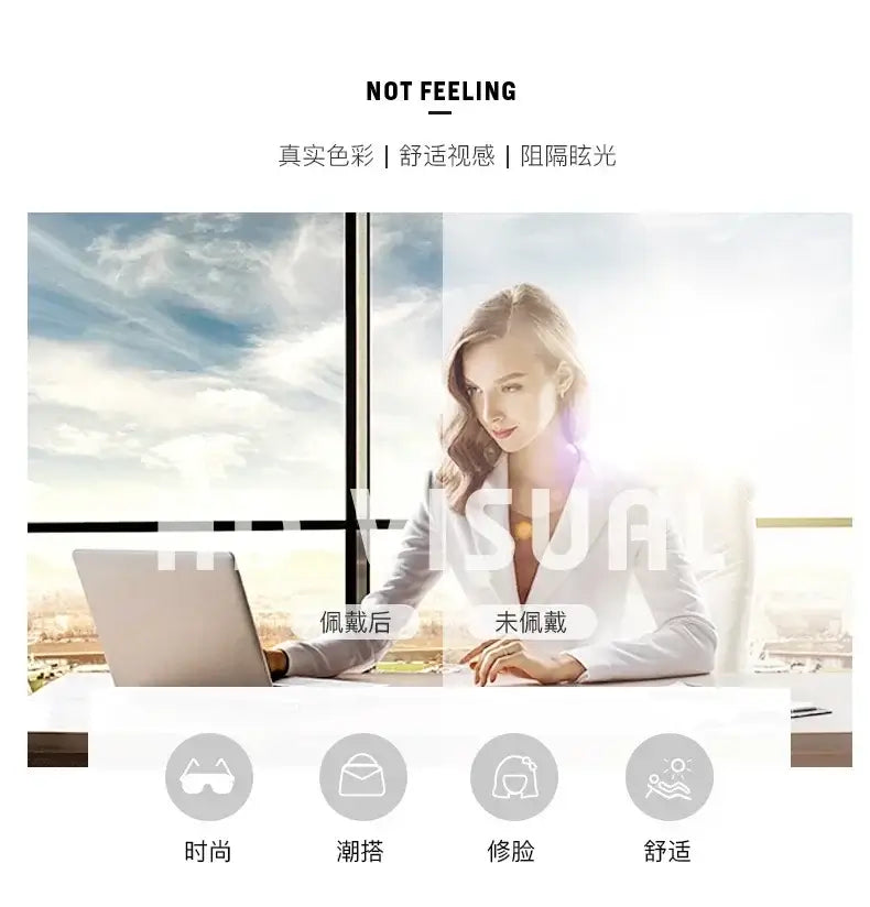 Sunglasses Unisex Rectangle