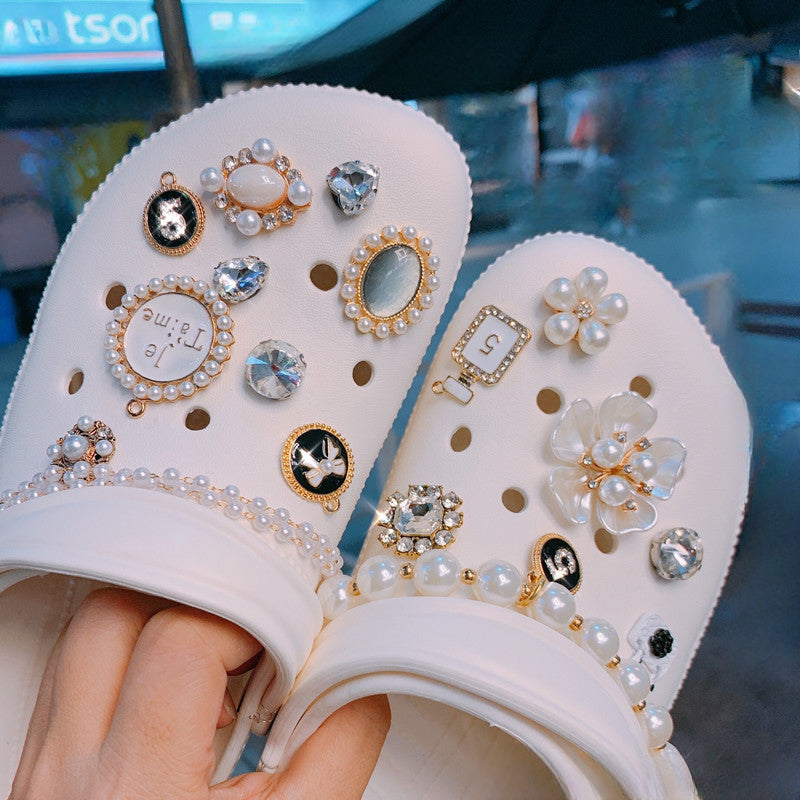 Women Garden Shoe Charms Decoration Set