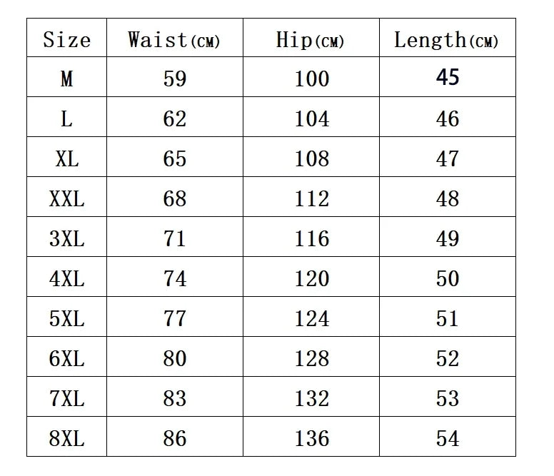 Summer Sports Shorts Men Plus Size Elastic Waist Breathable