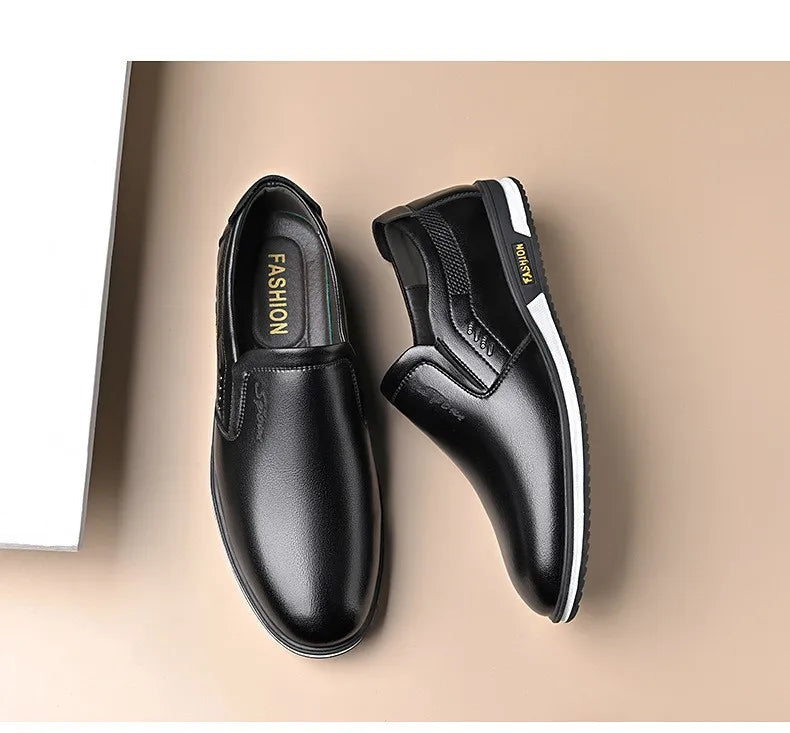 Men Luxury Leather Driving Shoes