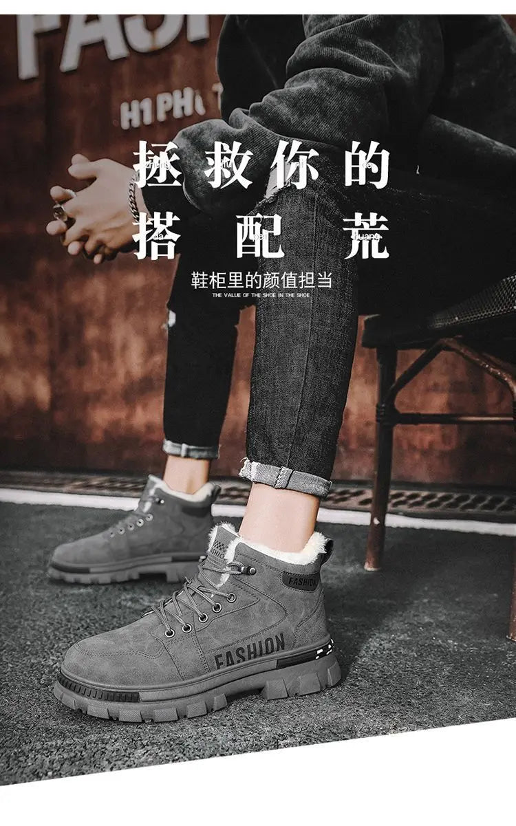 Women Anti Slip Waterproof Work Boots