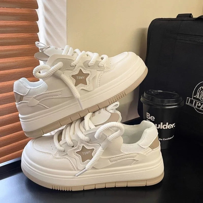 أحذية لوفر عصرية بنعل سميك - أسلوب رياضي 2025