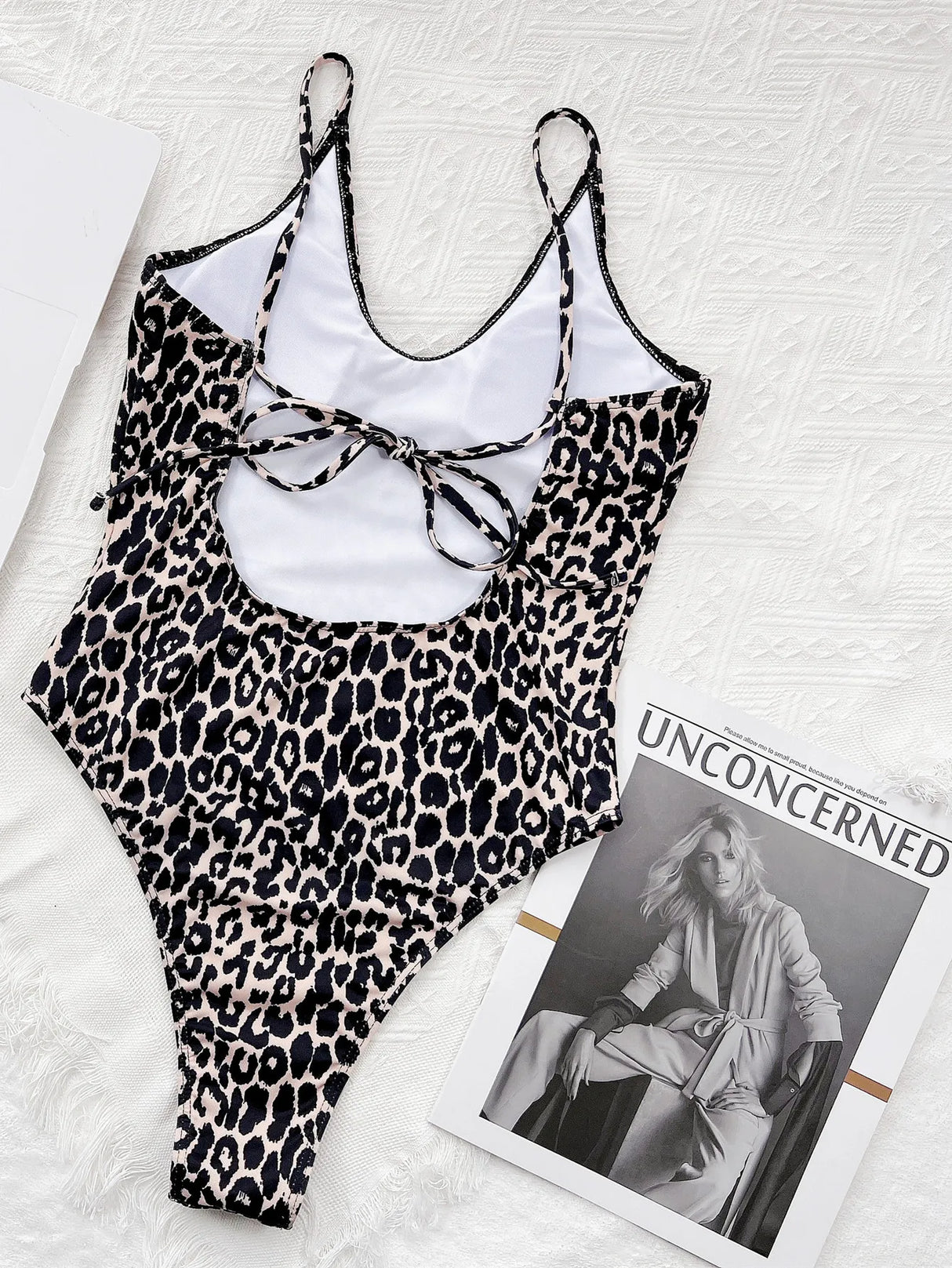 Leopard High Cut Monokini