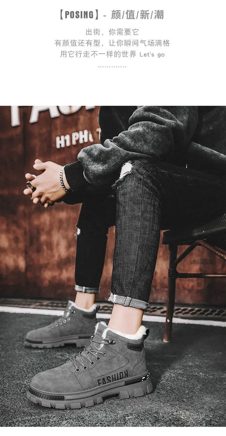 Women Anti Slip Waterproof Work Boots