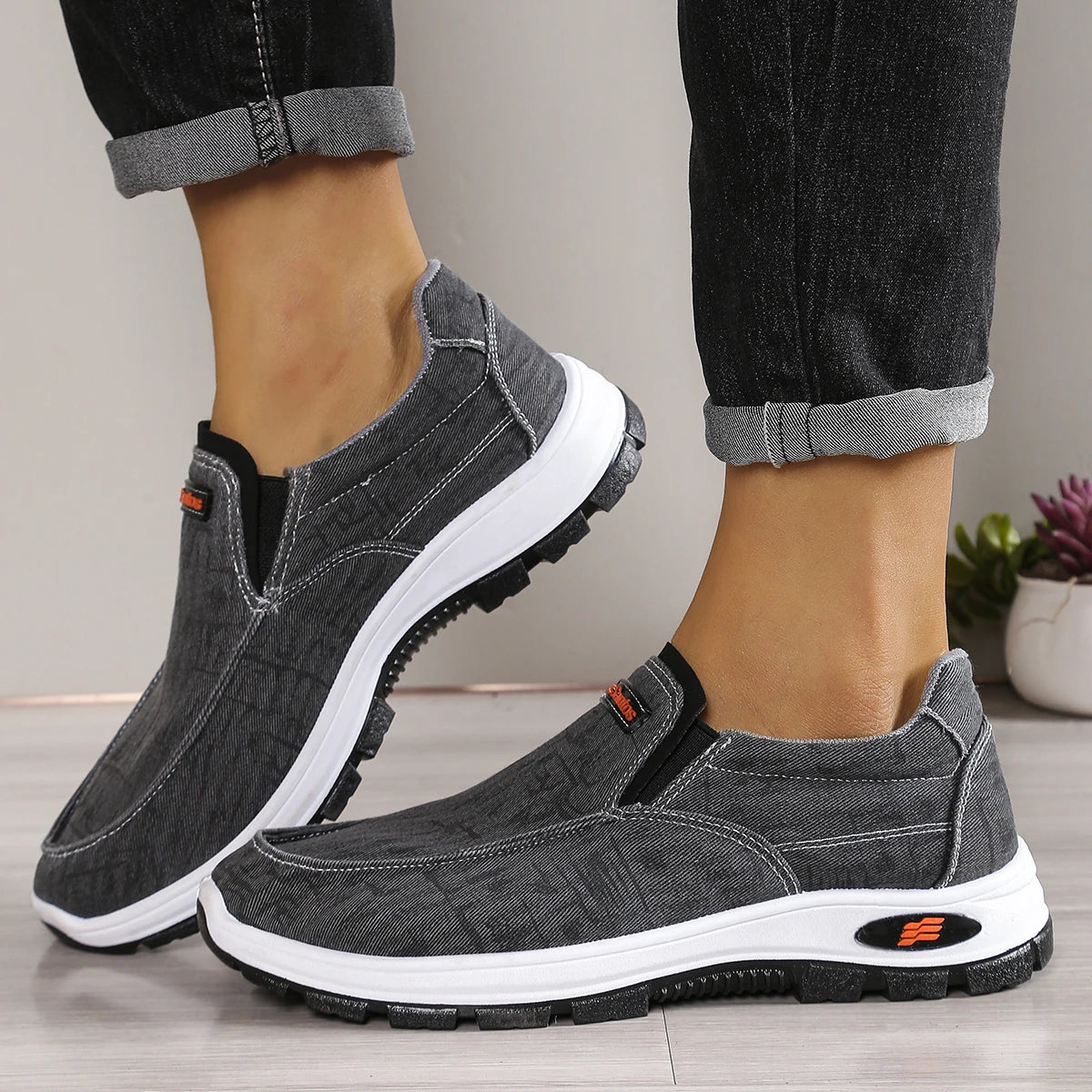 Men Fabric Casual Canvas Sneakers