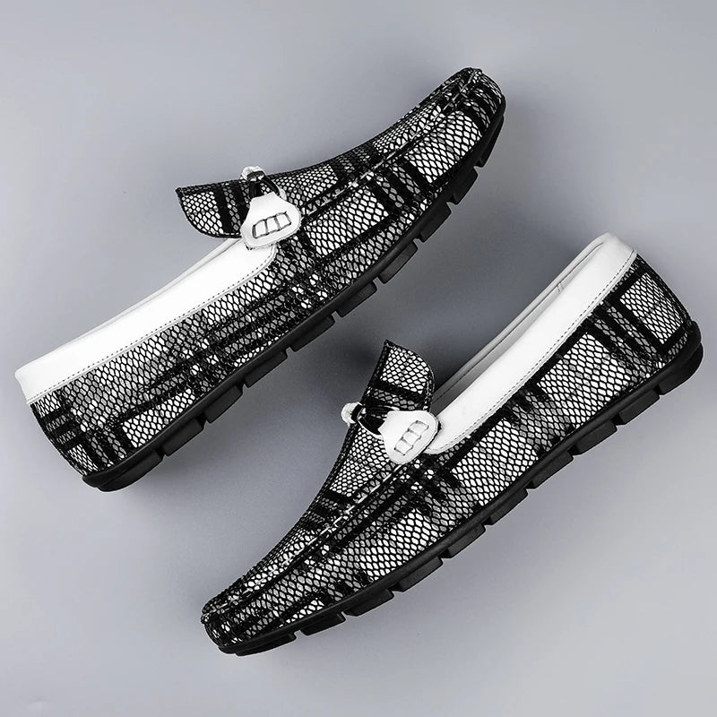 Men Suede Casual Driving Shoes