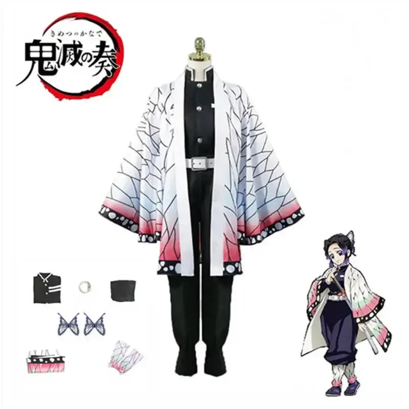 Demon Slayer Kochou Shinobu Kimono Cosplay