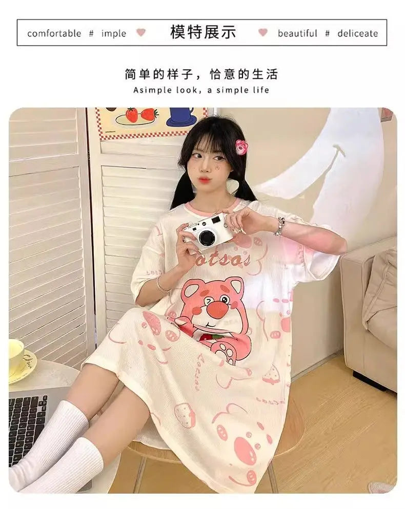 Sanrio Kuromi Cute Pajamas Cosplay Costume