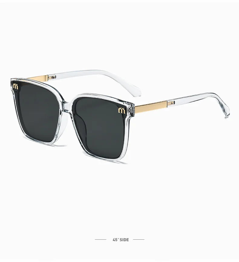 Luxury Square Mirror Sunglasses
