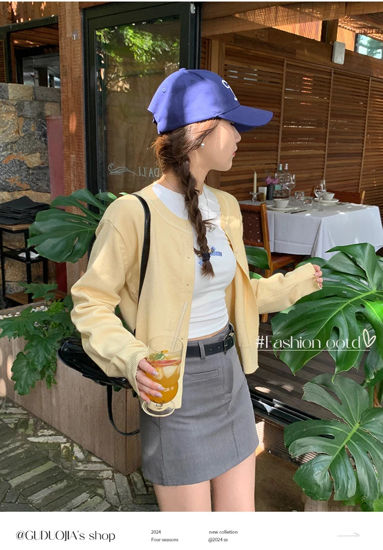 Women's Long Sleeve Knit Cardigan