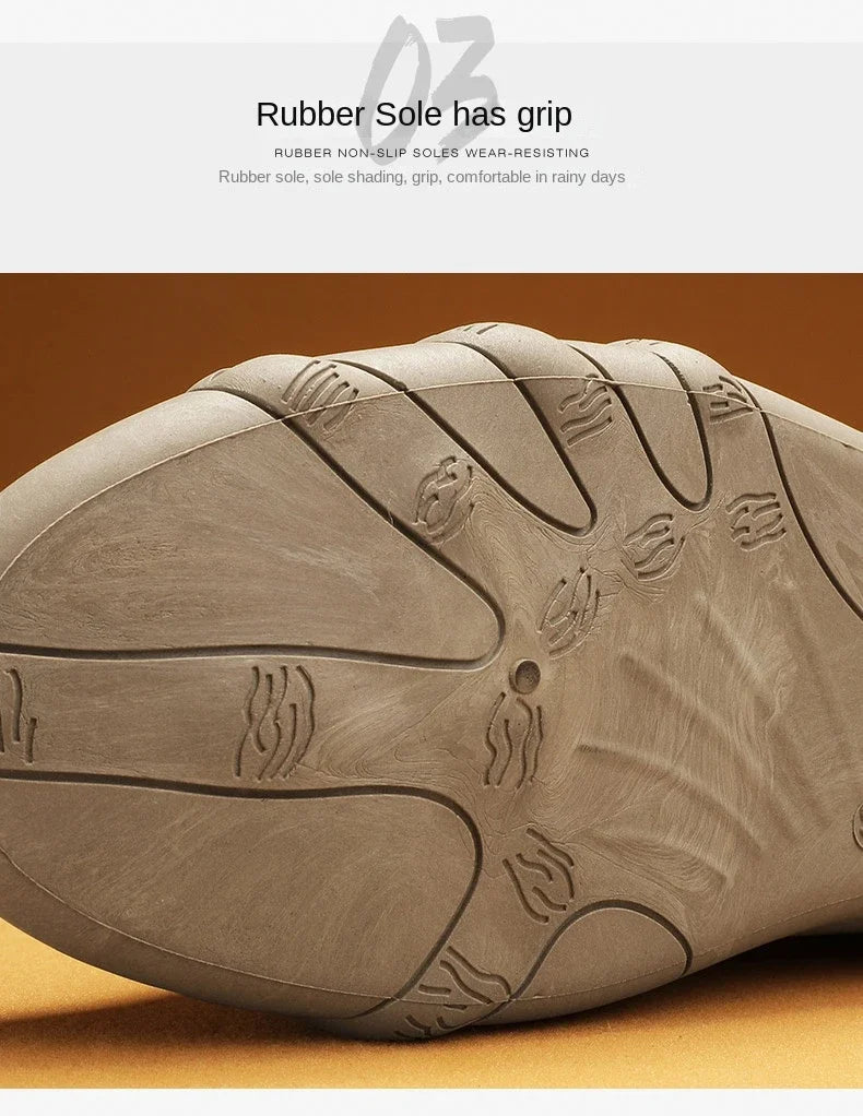 أحذية الكاحل غير القابلة للانزلاق للرجال