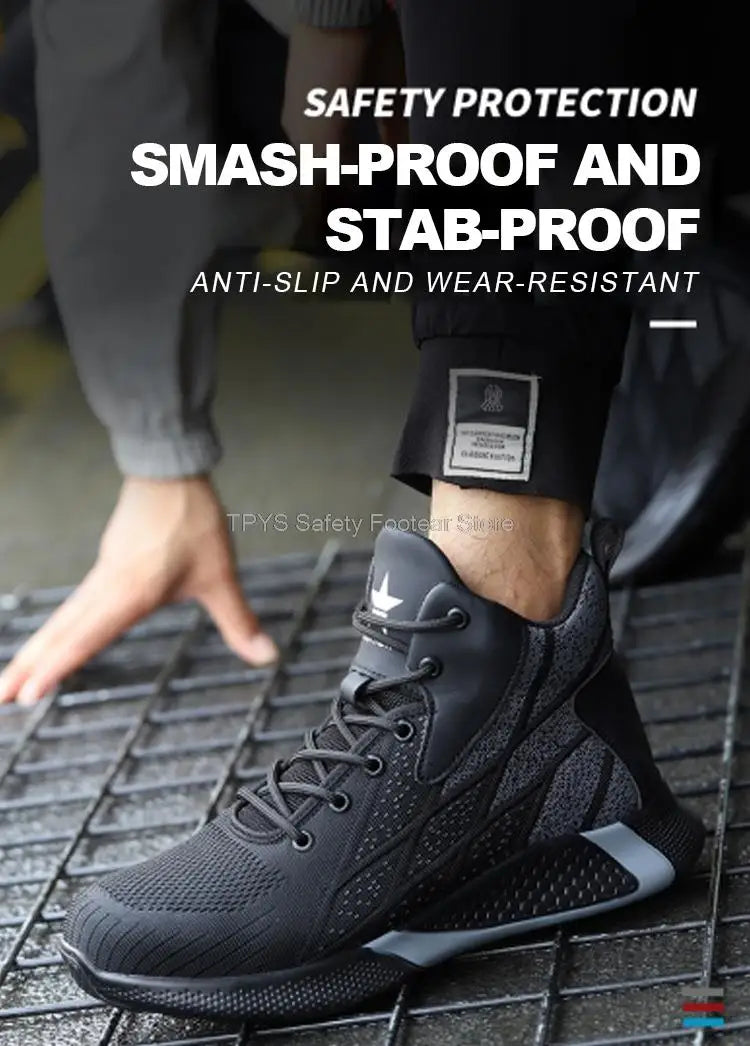 أحذية أمان عالية الجودة للرجال غير قابلة للتدمير