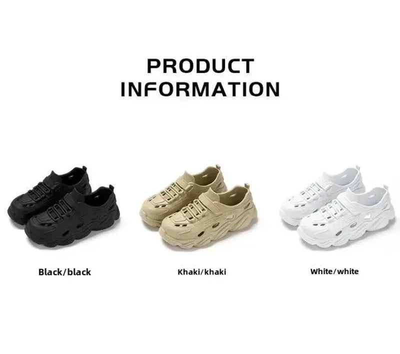 صنادل رجالية مضادة للانزلاق من مادة إي في إيه