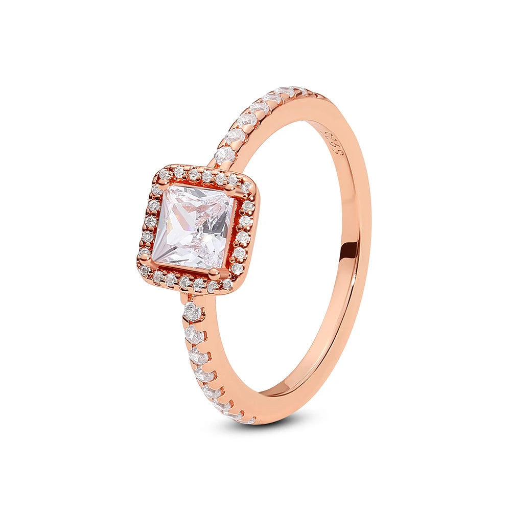 925 Sterling Silver Engagement Ring