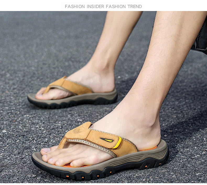 Heritage Leather Beach Sandals