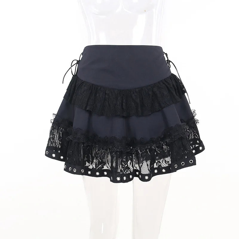 Women Harajuku Gothic Skirt