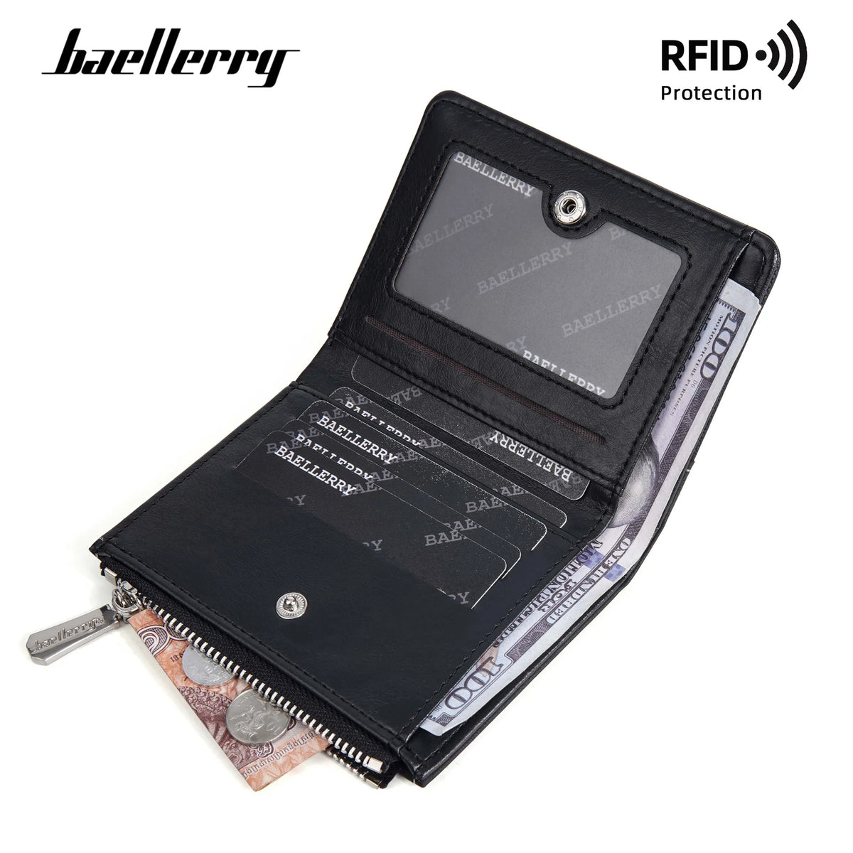 Executive RFID Zip Wallet