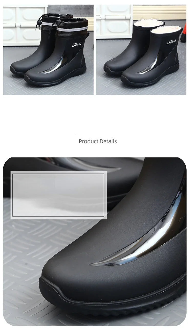 أحذية شتوية قطنية فاخرة للرجال والنساء