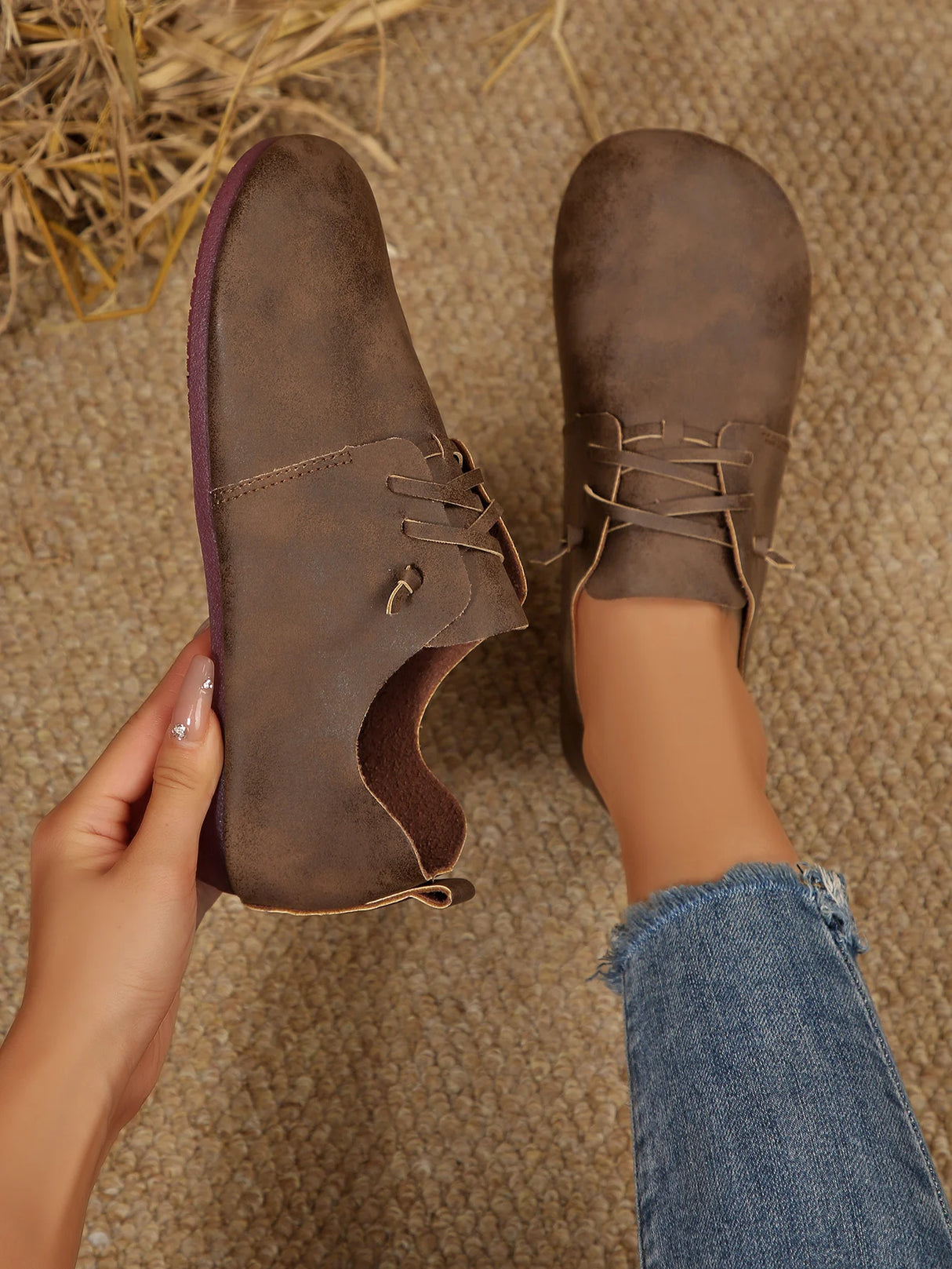 حذاء لوفر نسائي أنيق وسهل الارتداء