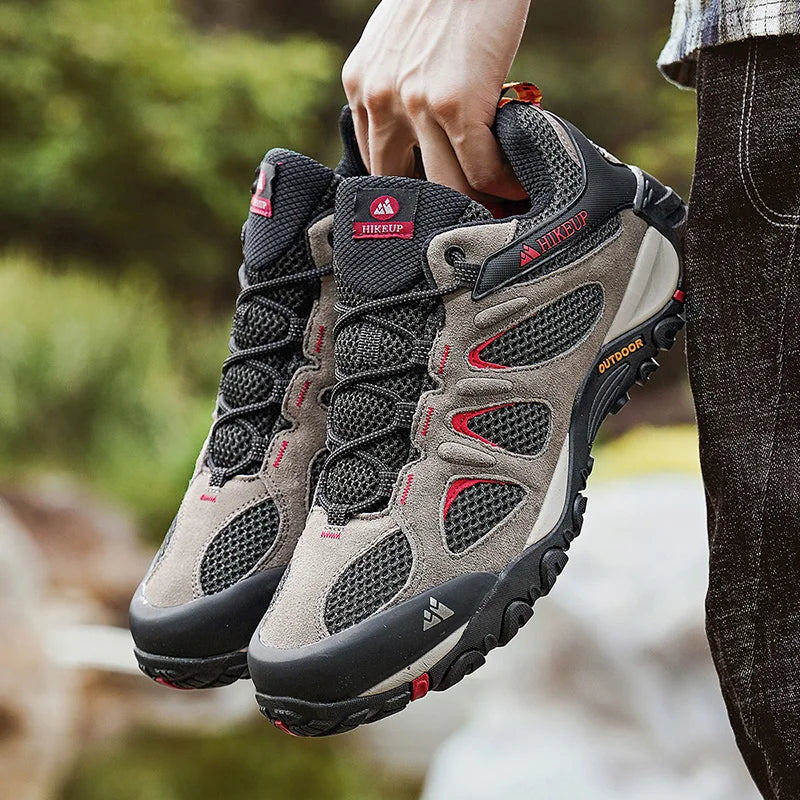 أحذية المشي لمسافات طويلة الخارجية القابلة للتنفس للرجال