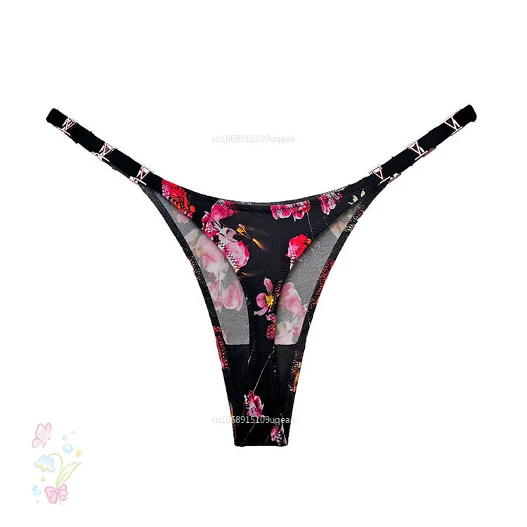 تانغا دانتيل قابلة للتنفس للنساء