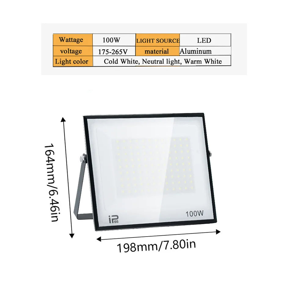 Waterproof LED Outdoor Spotlight