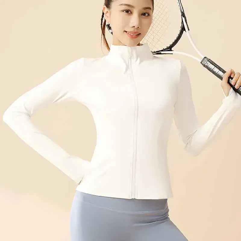 سترة رياضية نسائية للحماية من الأشعة فوق البنفسجية