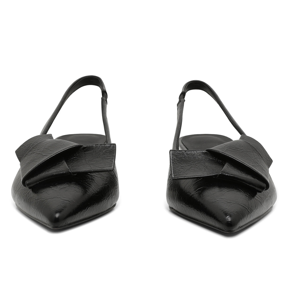 حذاء باليه جيلي فلات نسائي بمقدمة مربعة