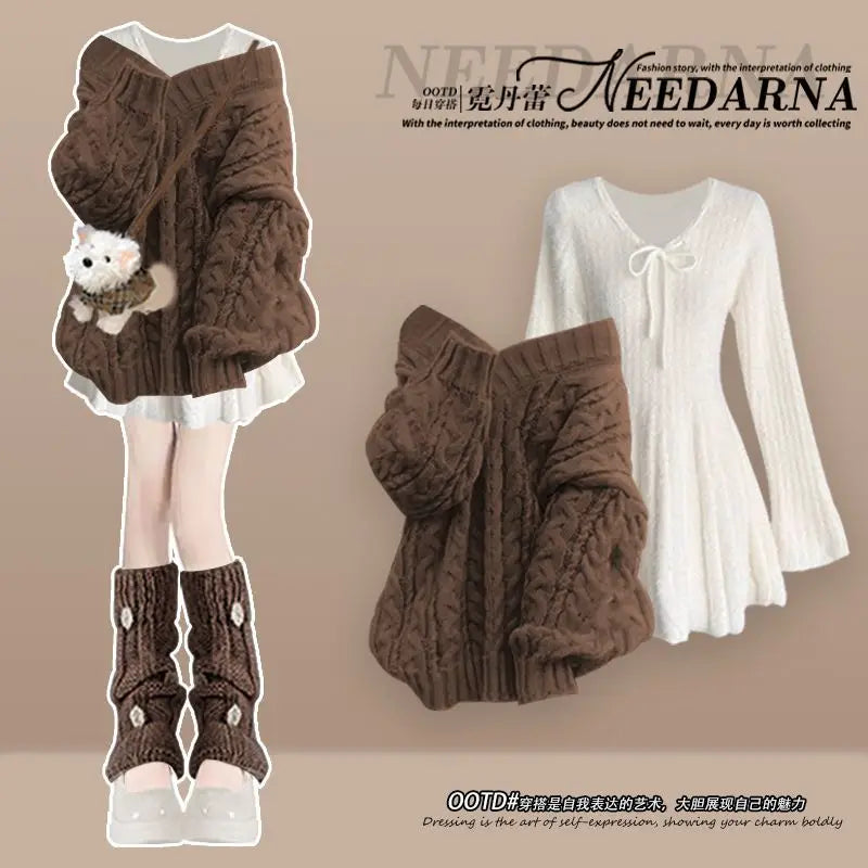 Plus Size Women's Suit – French Style Matching Set