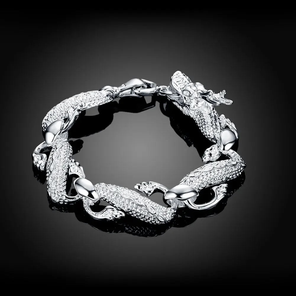 925 Sterling Silver Chain Bracelet