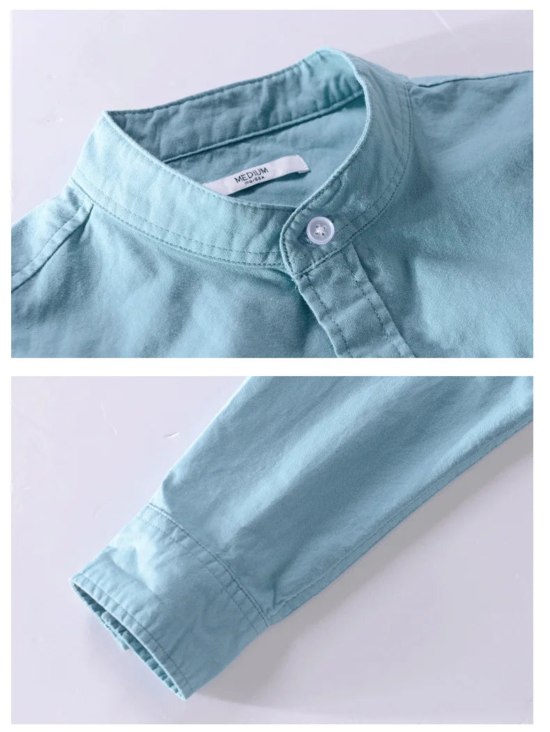 قميص أكسفورد أبيض للرجال